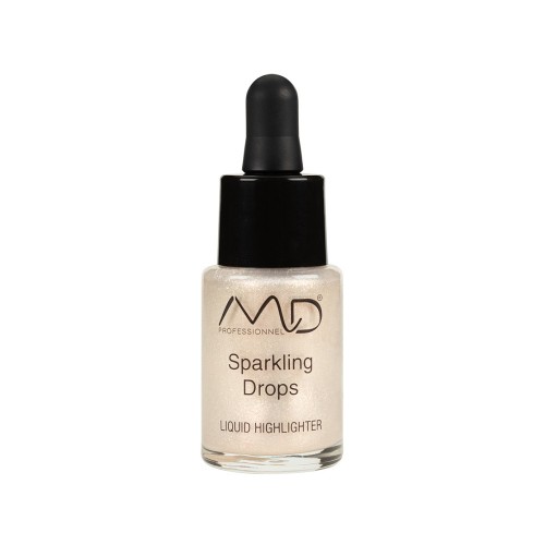 MD Professionnel Sparkling Drops Liquid Highlighter 02 Golden 15ml